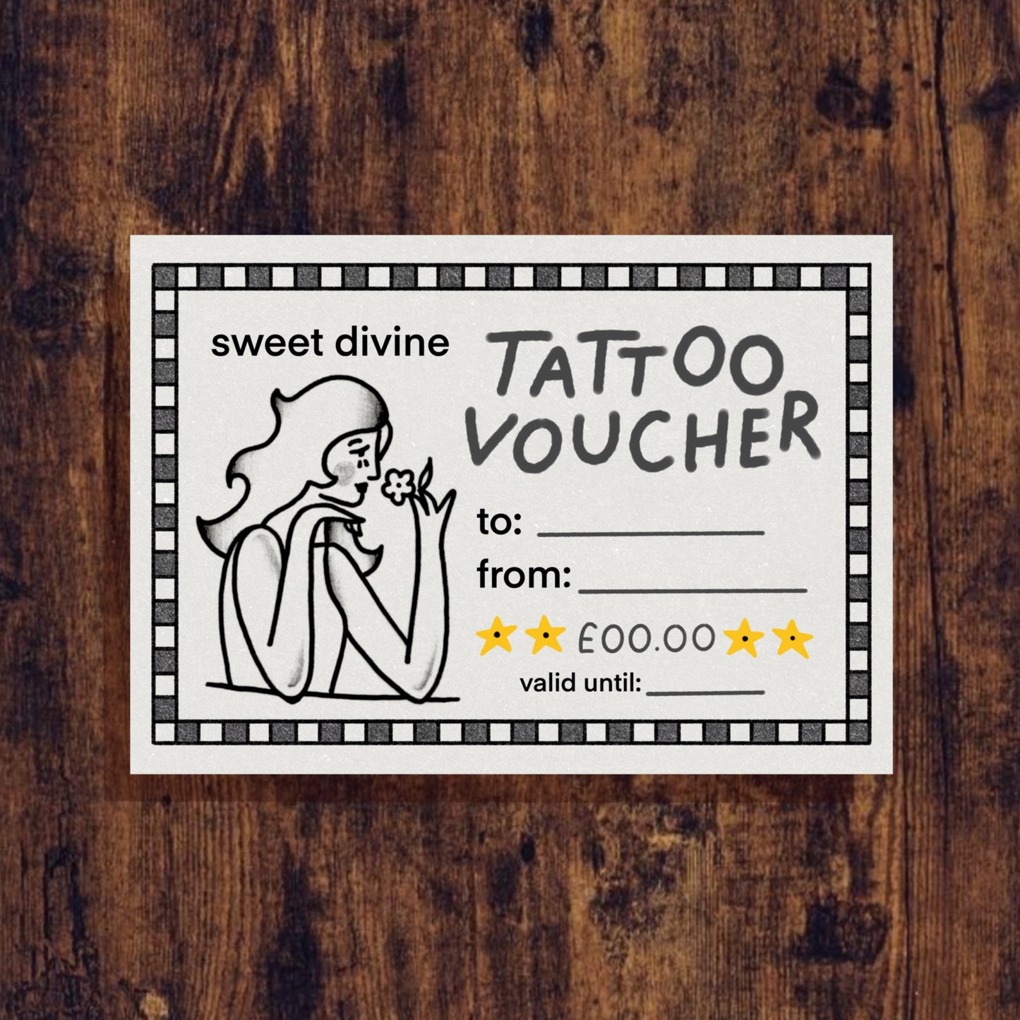 TATTOO VOUCHER (please read description)