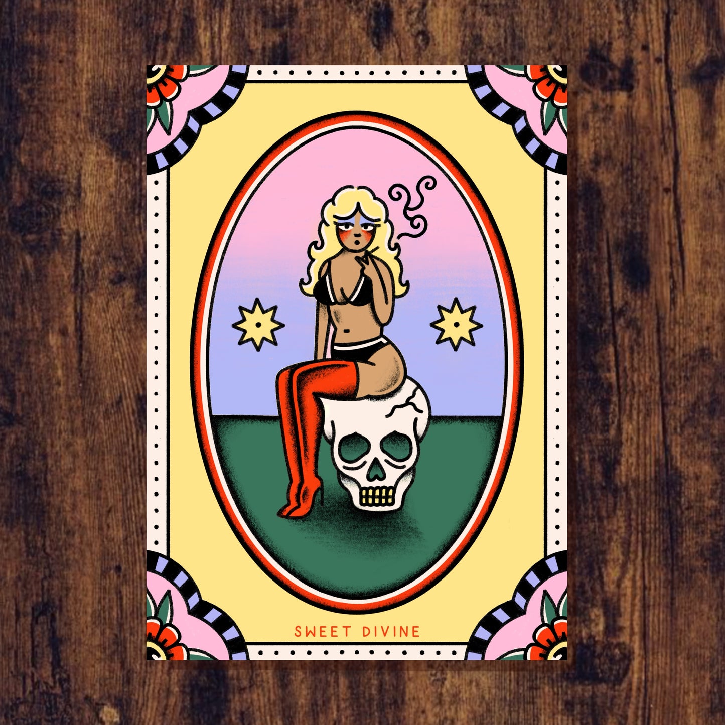 Wasteland Girl A5 Print