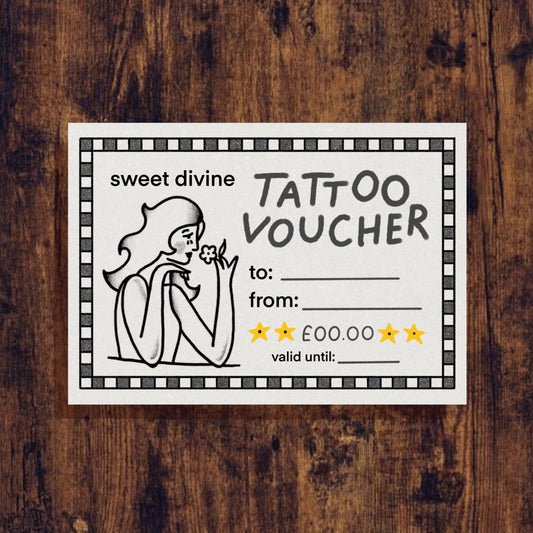 TATTOO VOUCHER (please read description)