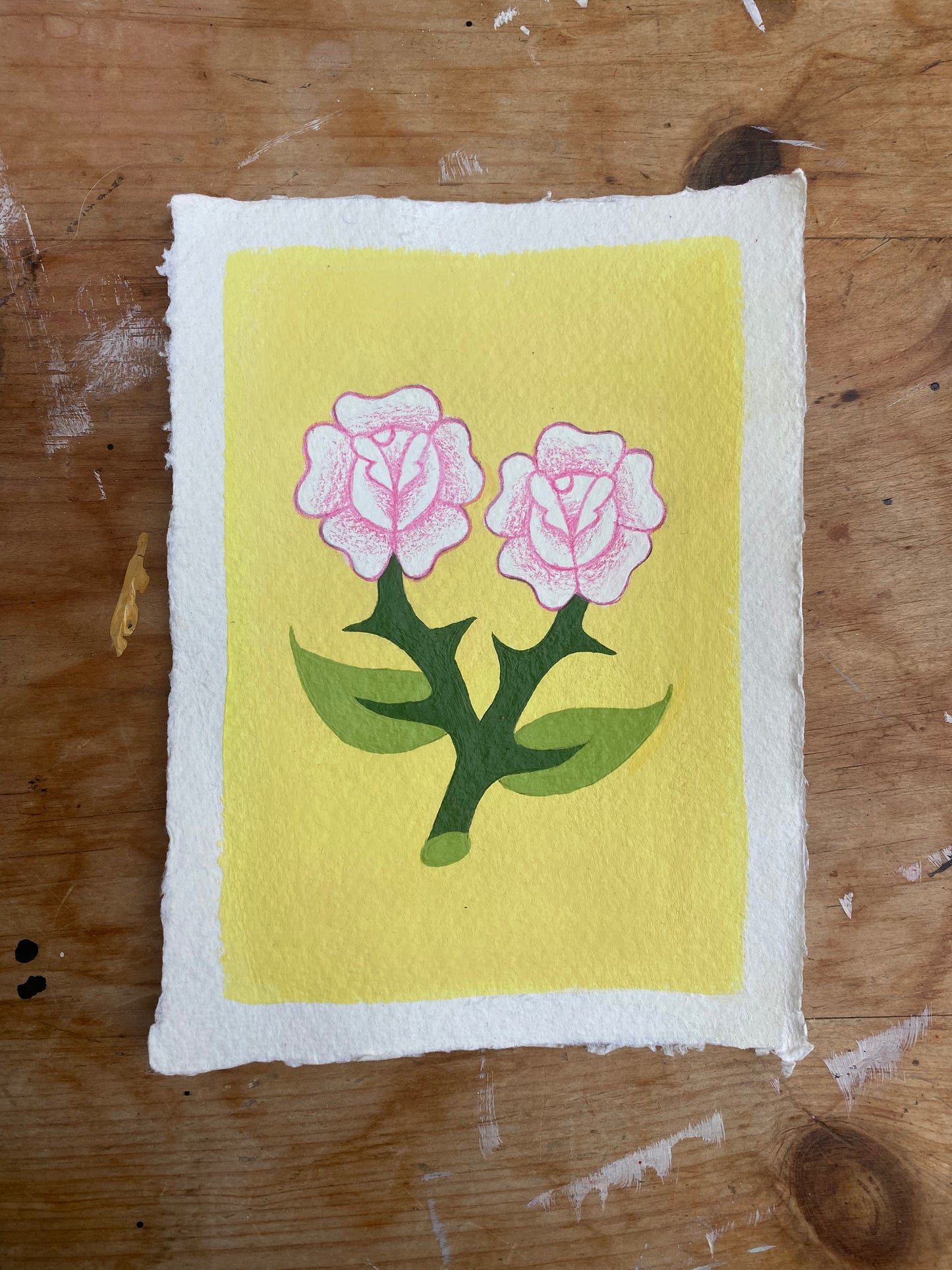 Twin Roses (Original - A6)